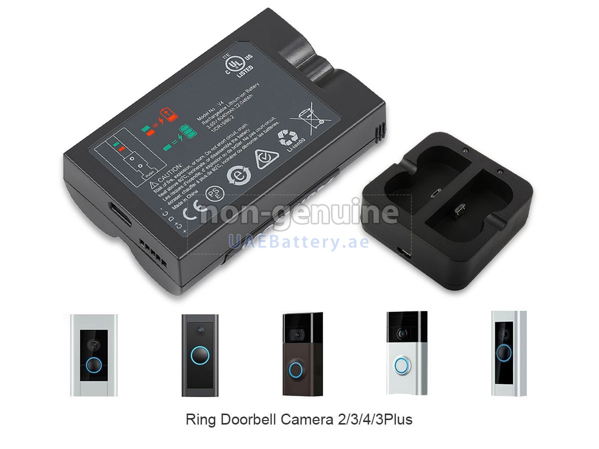 Battery for Ring VIDEO DOORBELL 3 WIRELESS DOORBELL WITH CAMERA