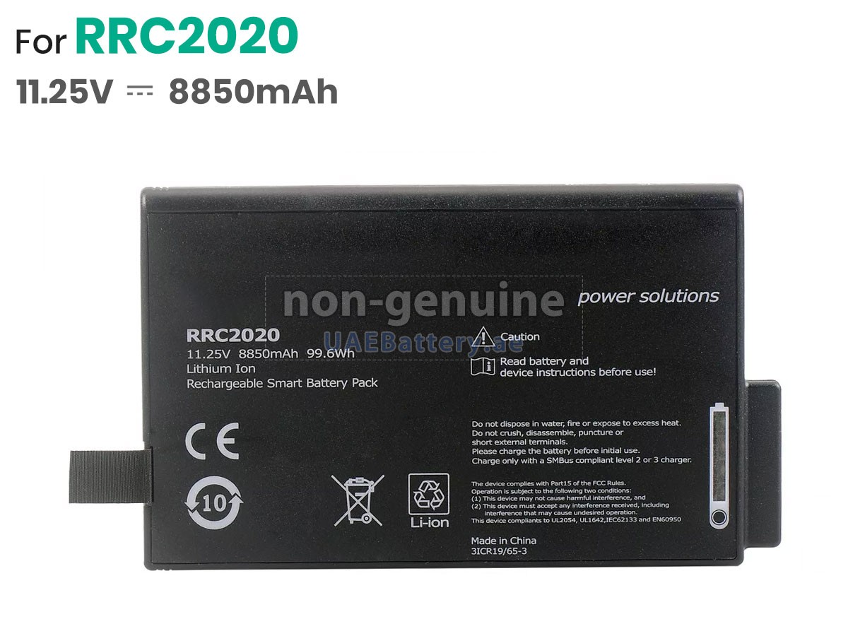 Battery for RRC RRC2020