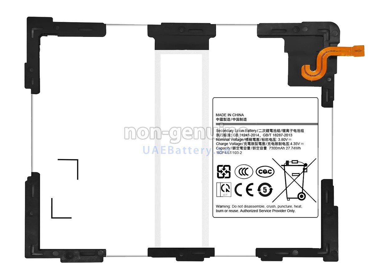 Battery for Samsung Galaxy TAB A2 10.5 SM-T590
