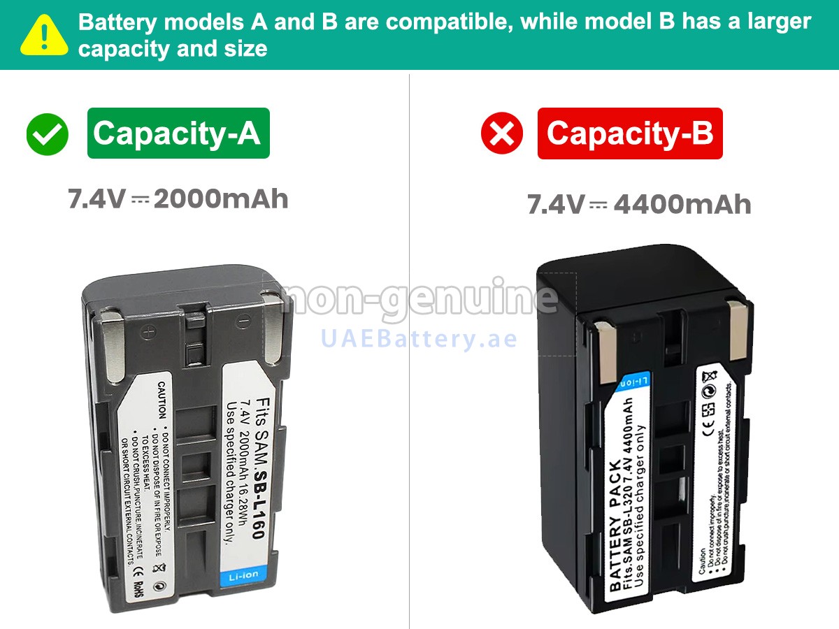 Battery for Samsung SB-L320