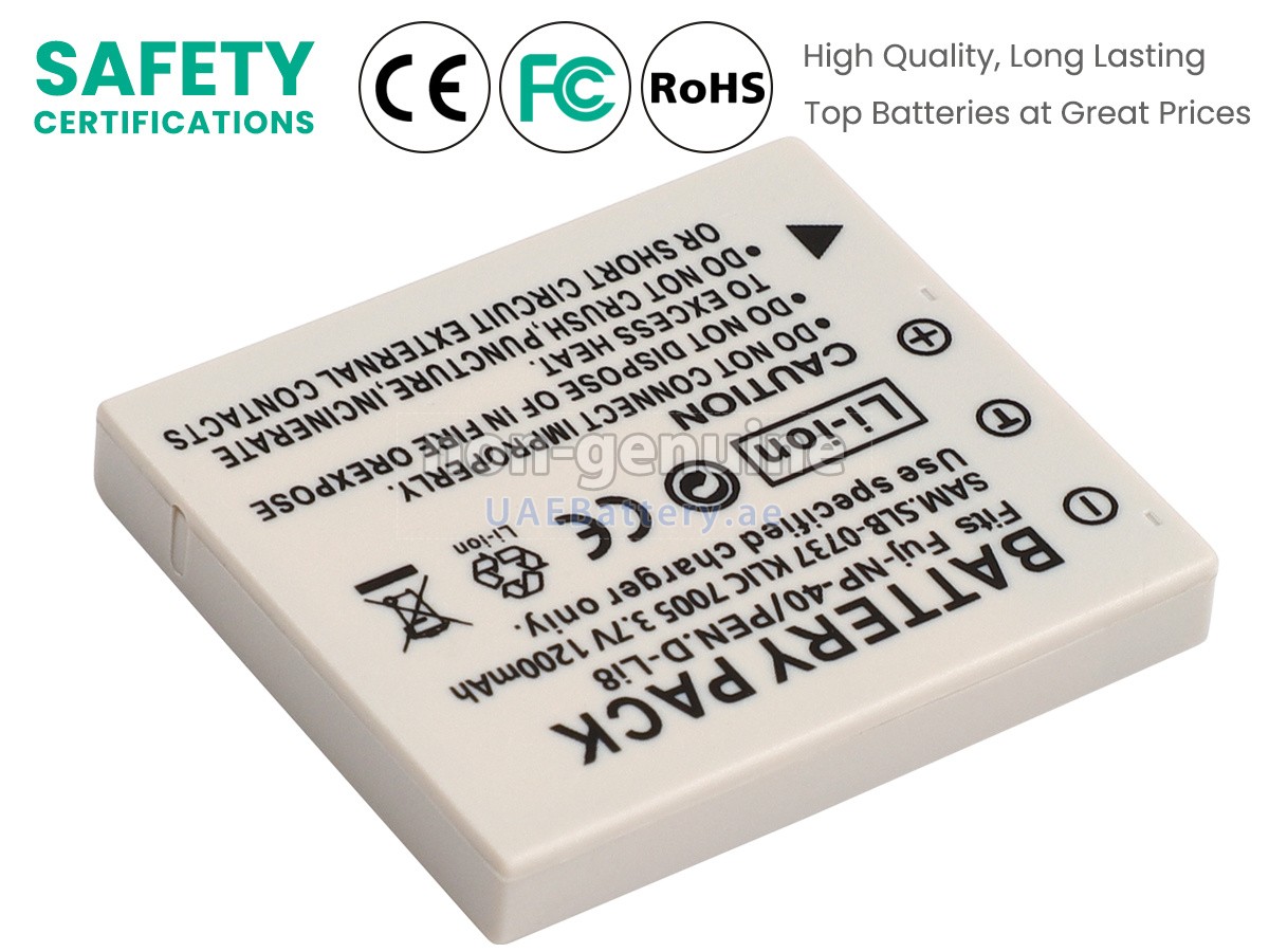 Battery for Samsung KODAK KLIC-7005