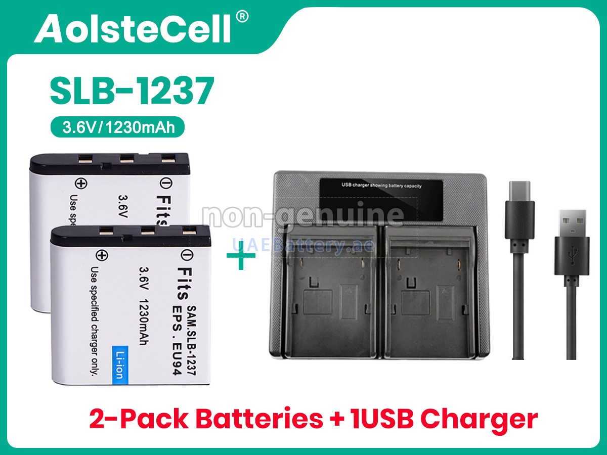 Battery for Samsung SLB-1237