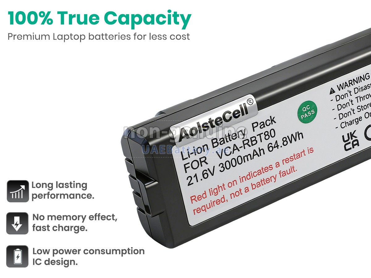 Battery for Samsung VR30T80313W/WA