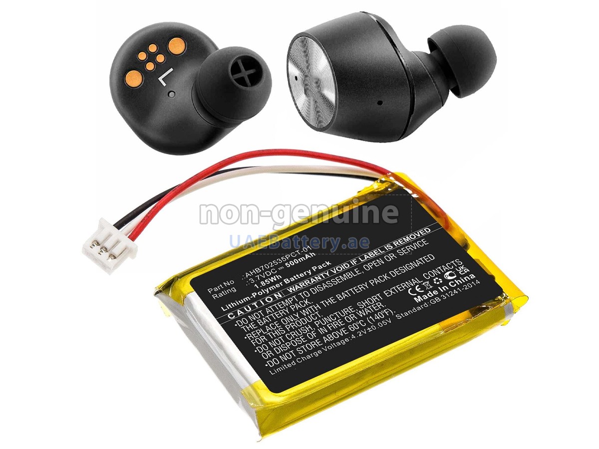 Battery for Sennheiser M3AEBT