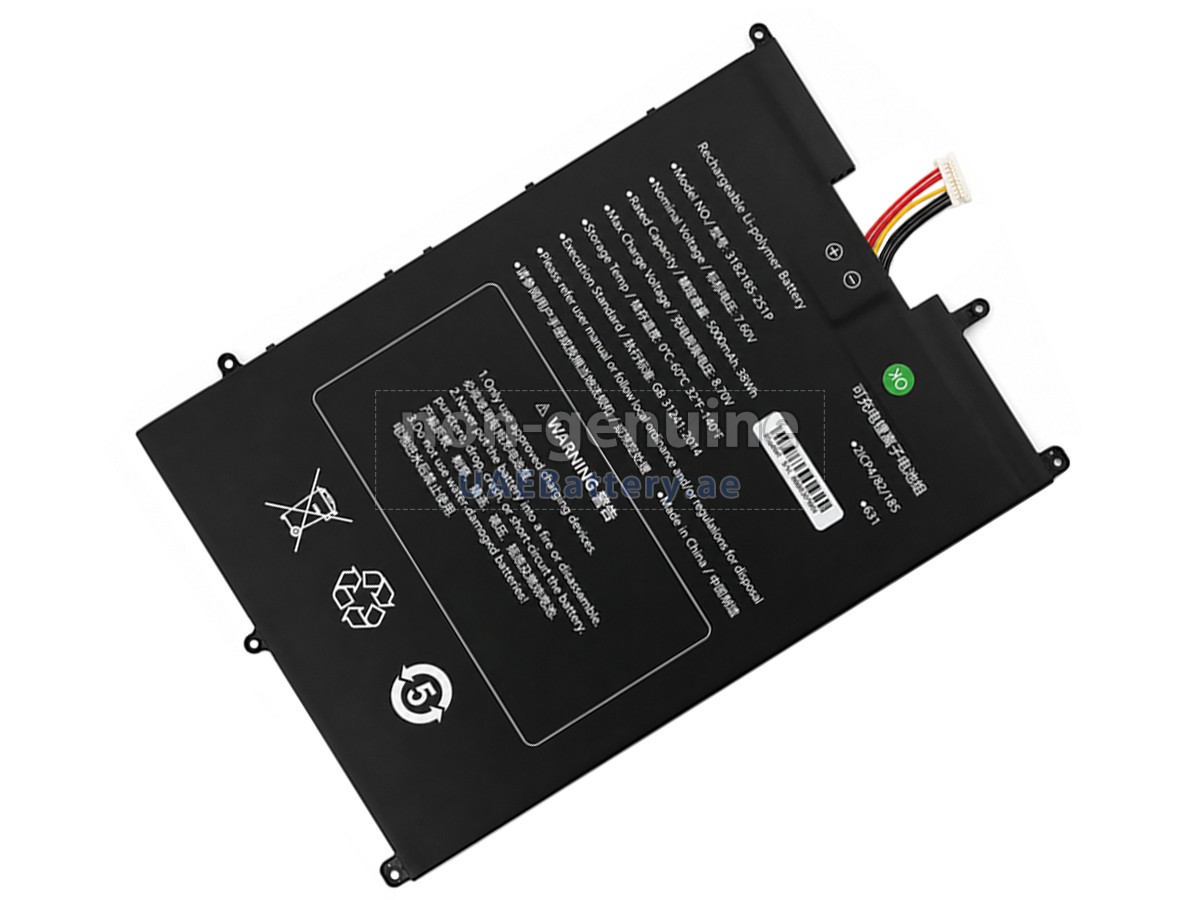 Battery for Sgin 3182185-2S1P