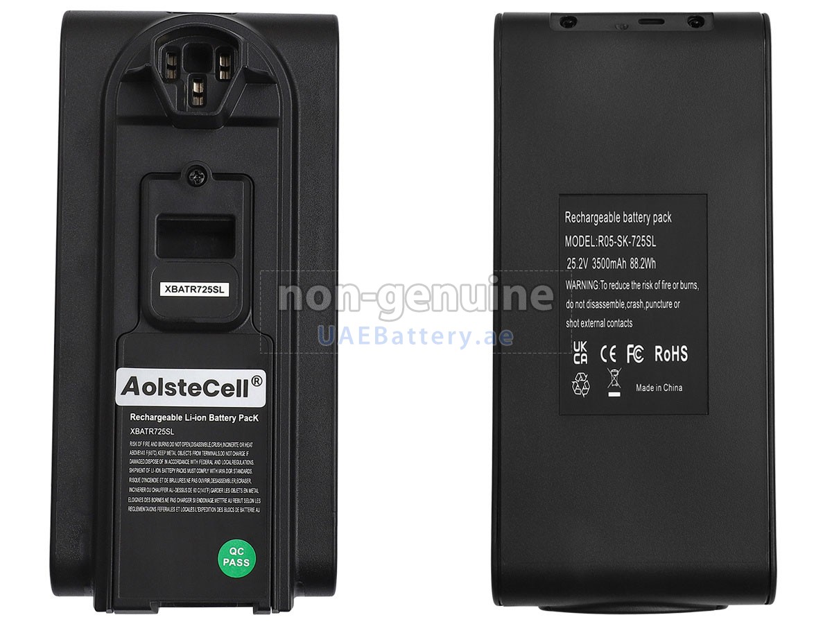 Battery for Shark XBATR725SL