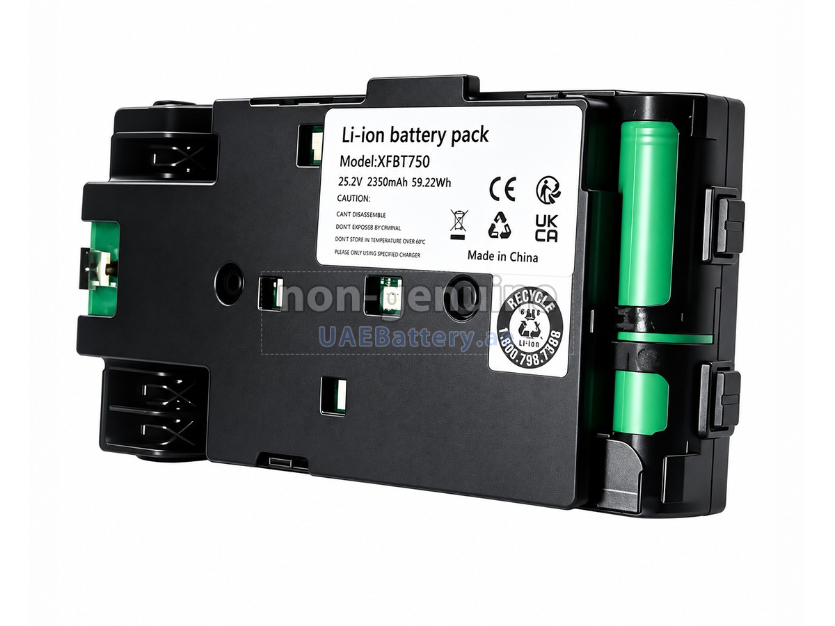 Battery for Shark XFBT750