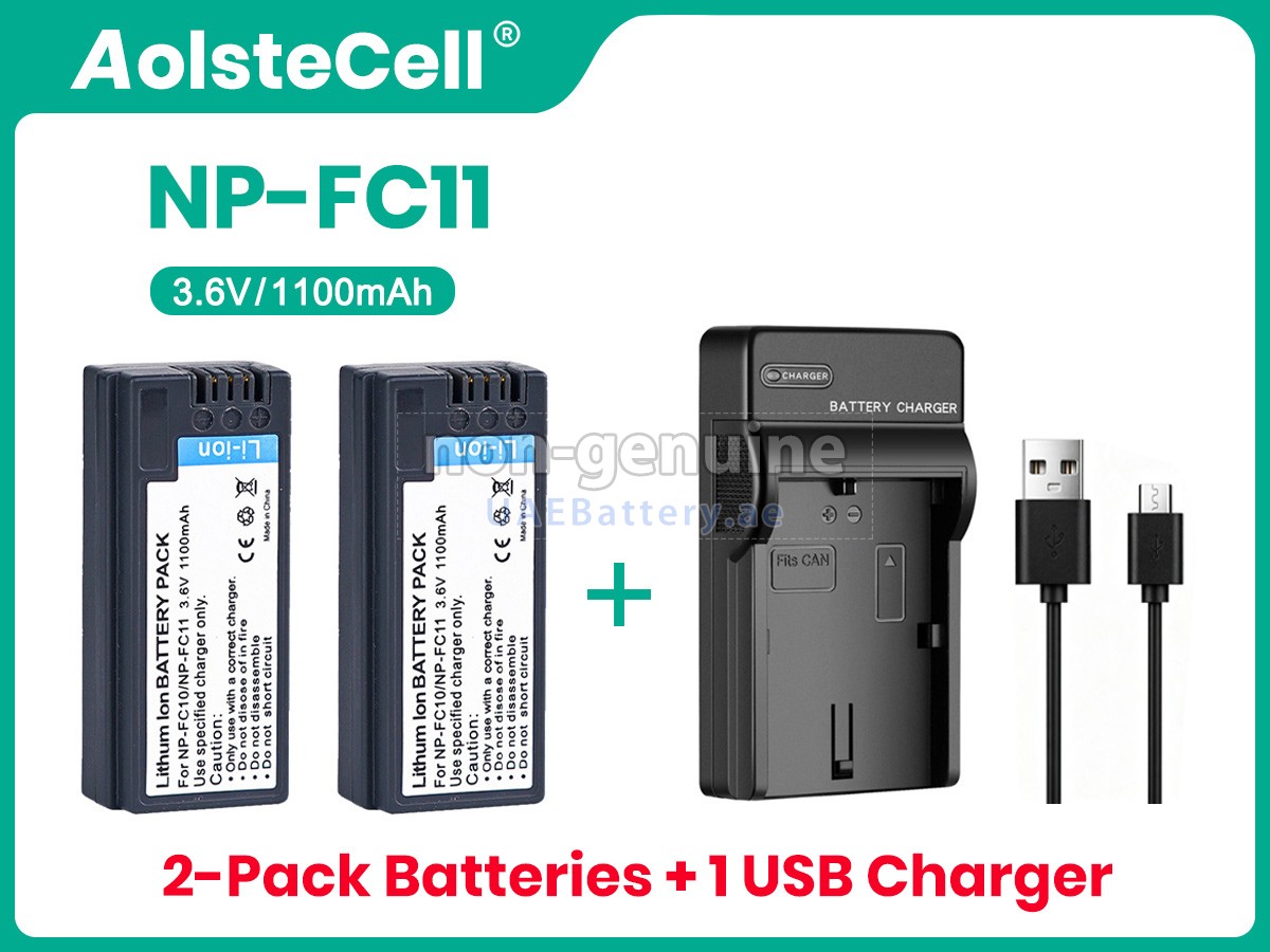Battery for Sony CYBER-SHOT DSC-FX77