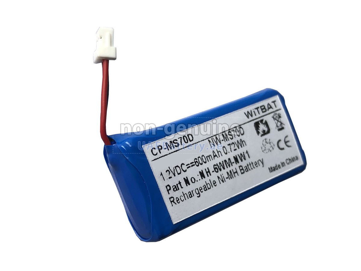 Battery for Sony NW-MS70D