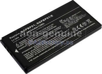 Replacement battery for Sony SGPT211CH