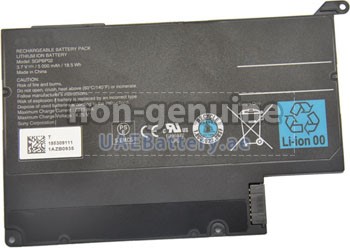 Replacement battery for Sony SGPT112US/S