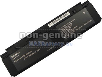 Replacement battery for Sony VAIO VGN-P27H/R