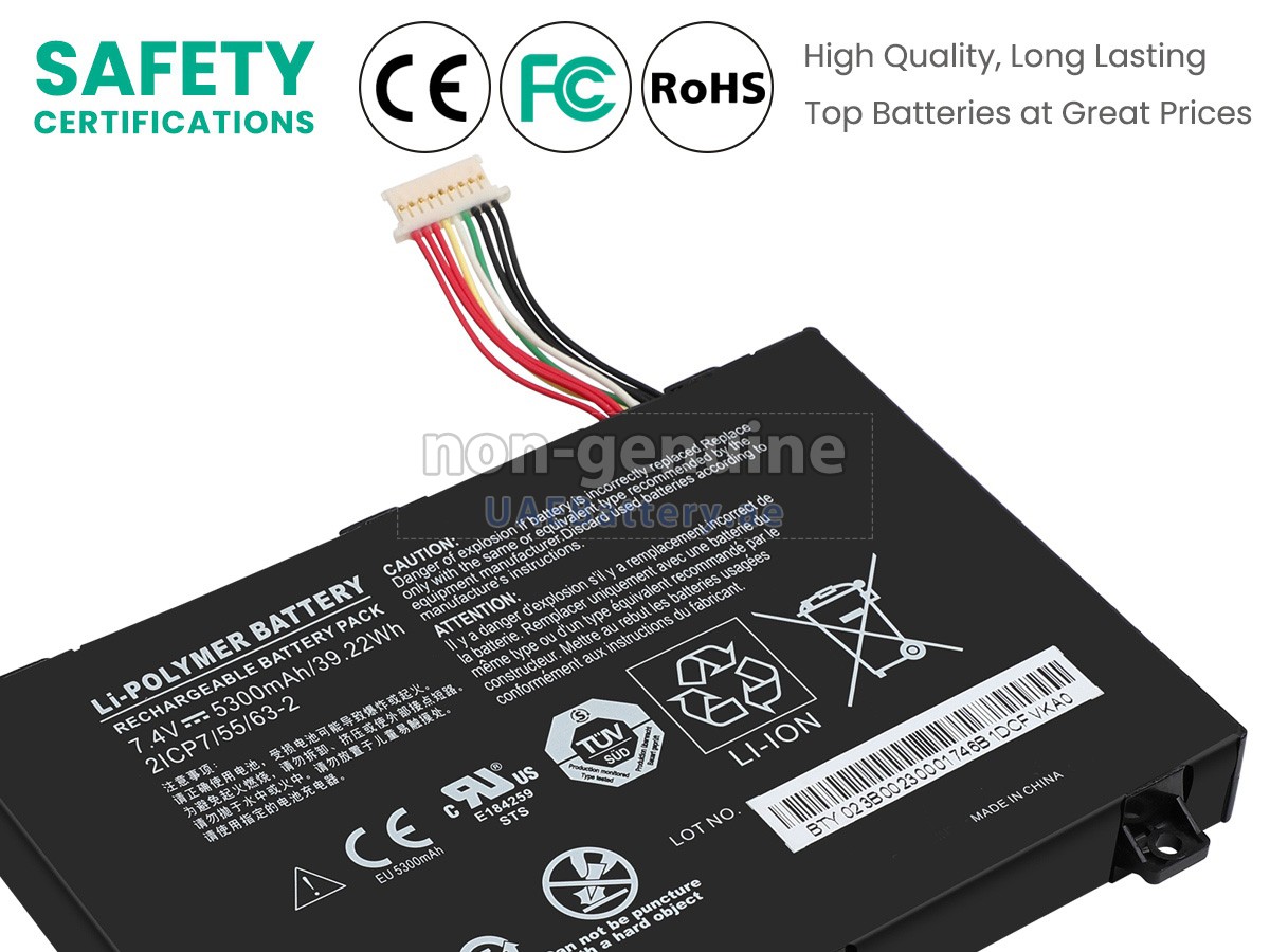 Battery for Xplore XSLATE IX101B2
