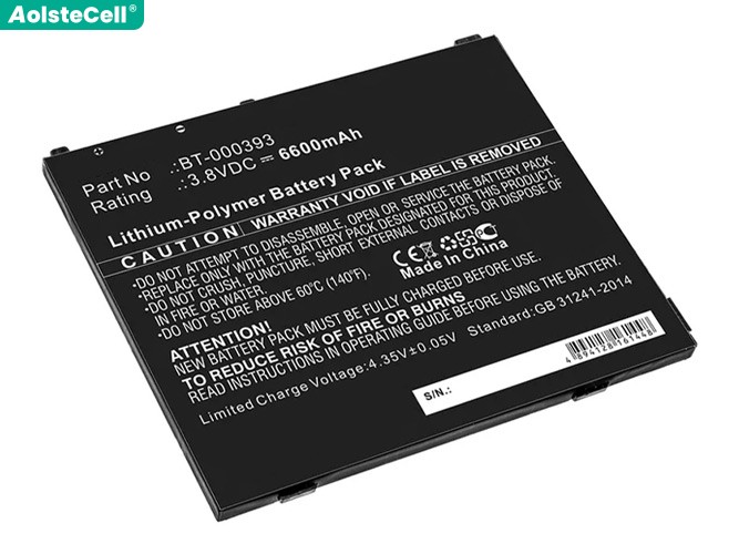 Zebra BT-000393 replacement battery