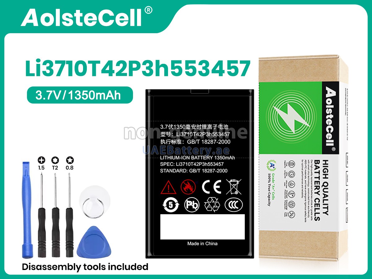 Battery for ZTE LI3710T42P3H553457