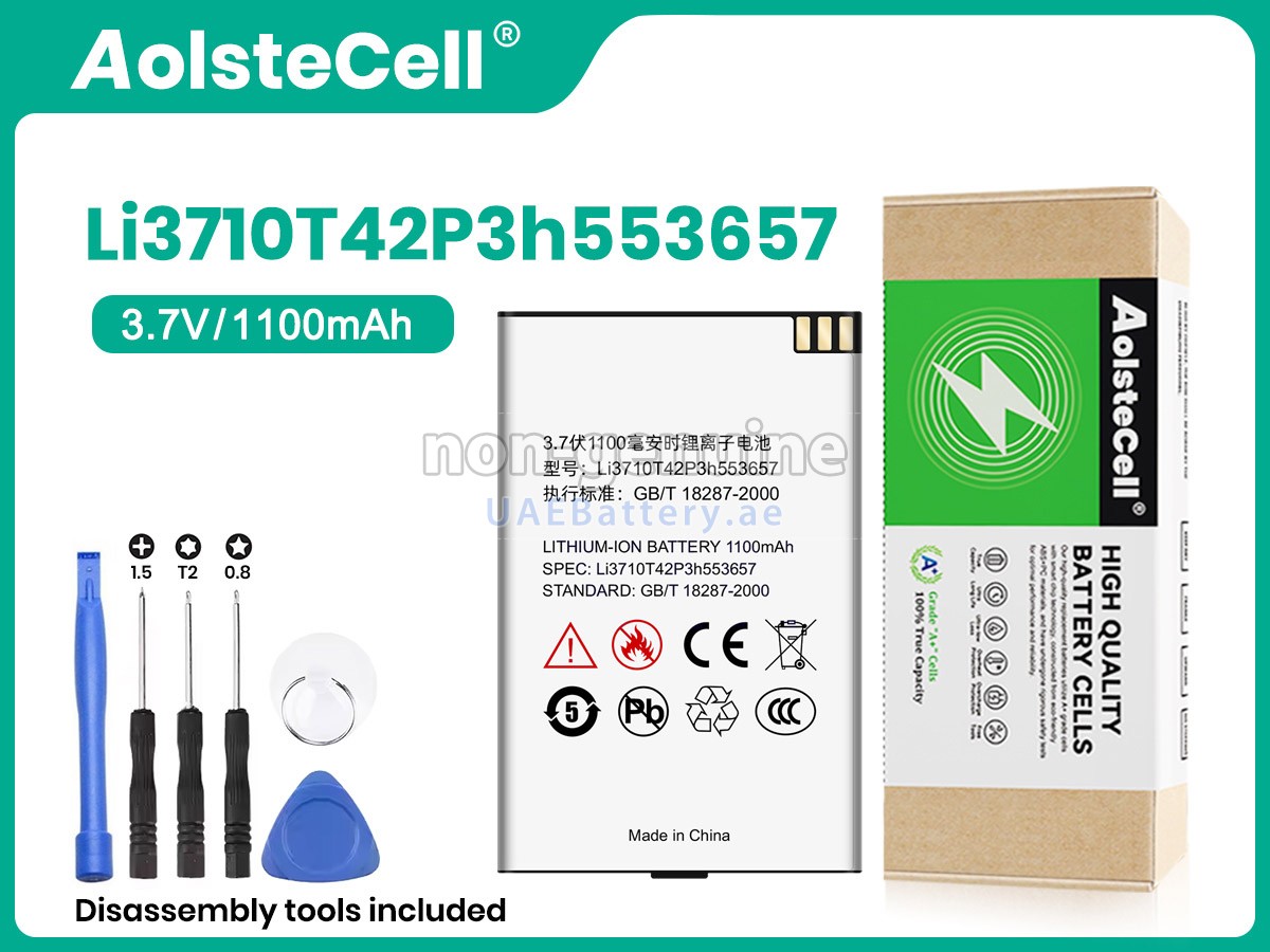 Battery for ZTE LI3710T42P3H553657