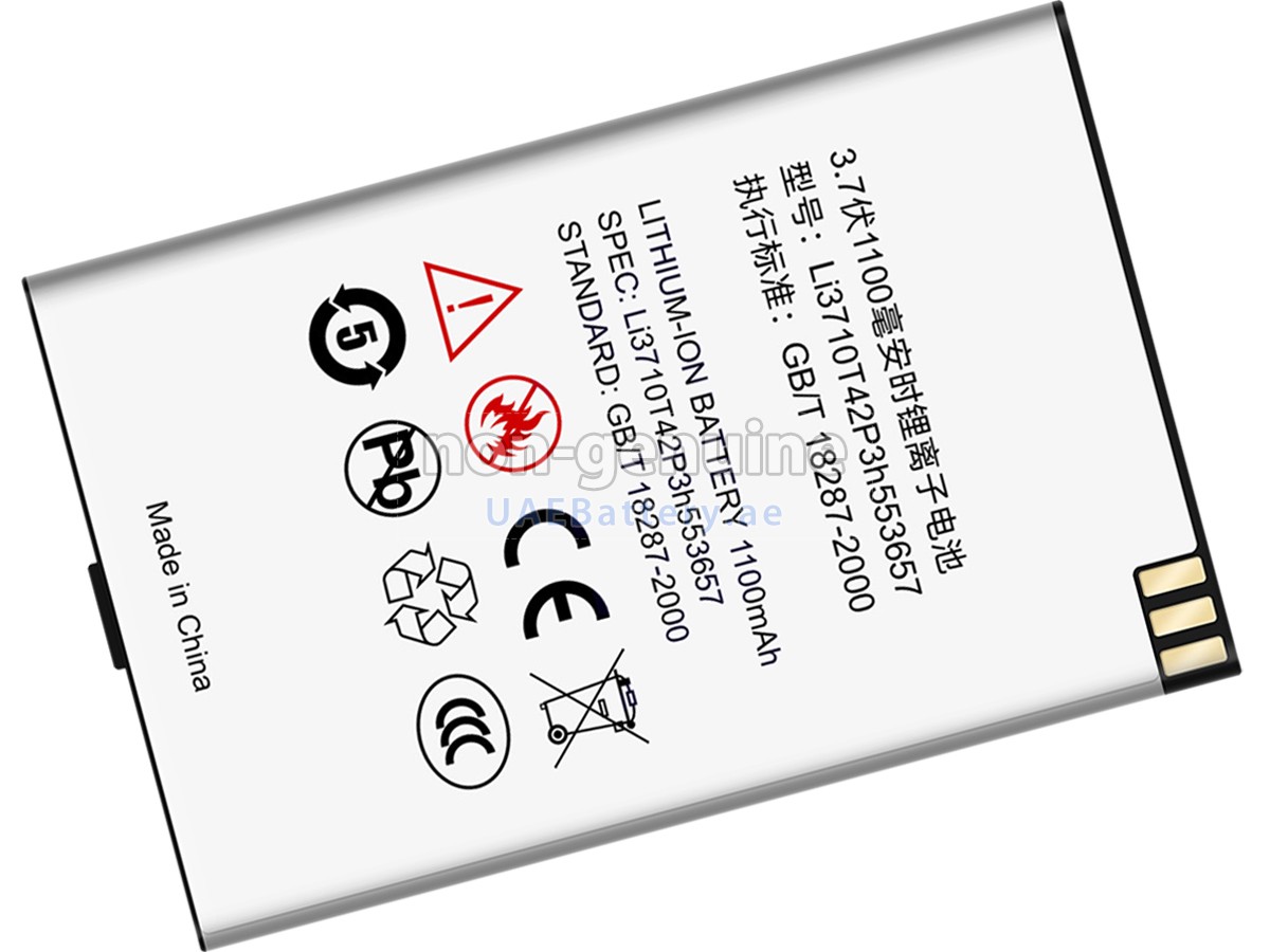 Battery for ZTE LI3710T42P3H553657