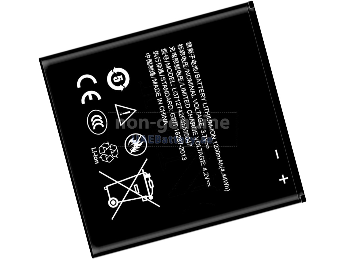 Battery for ZTE LI3712T42P3H535047