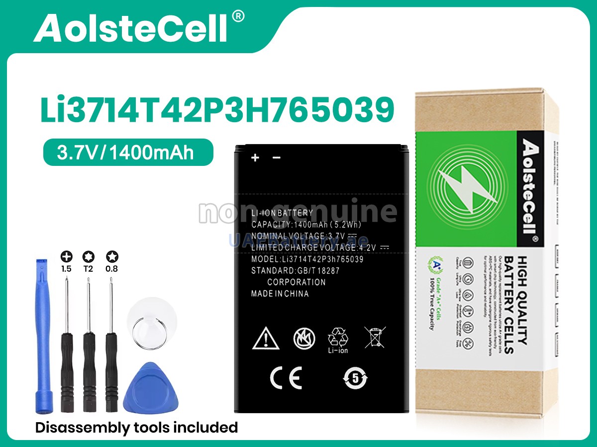 Battery for ZTE LI3714T42P3H765039