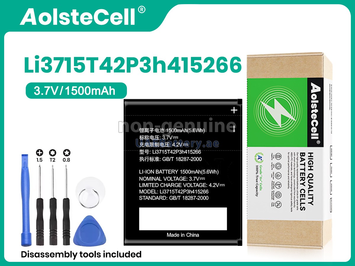 Battery for ZTE LI3715T42P3H415266